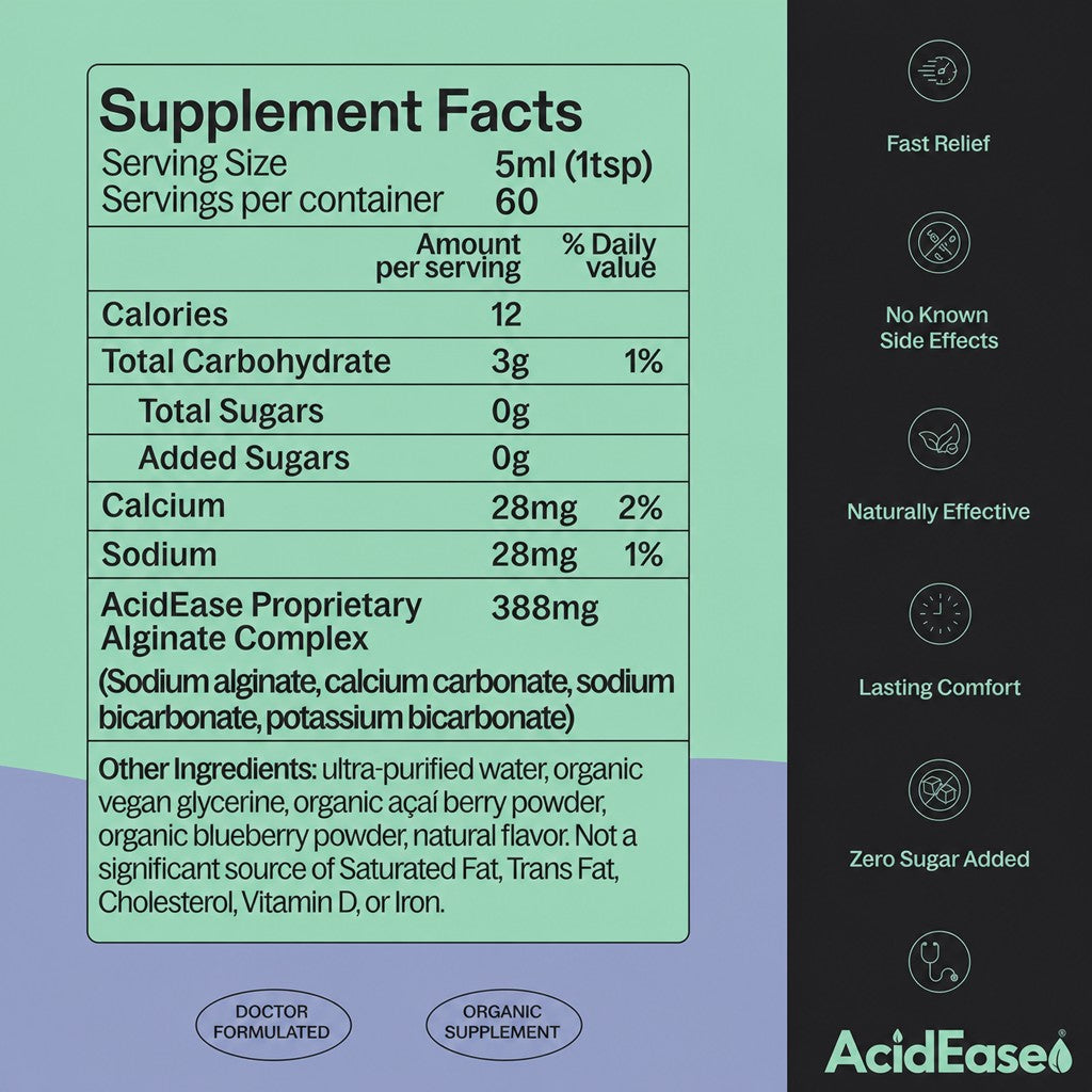 AcidEase Berry Burst Acid Reflux Gel